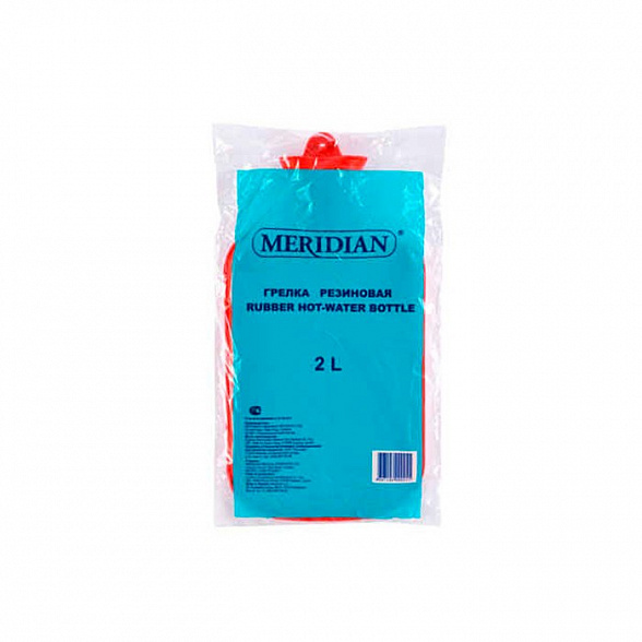 Грелка резиновая «Meridian» 2 л