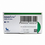 Иглы Ново Файн 32G (0,25х4,0мм) №100