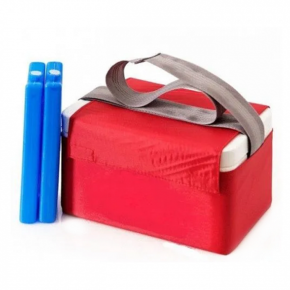 Термоконтейнер переносной для кратковременного хранения крови и кровезаменителей ТМ2-01 -"МОКА" горизонтальный