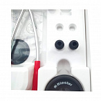 Duplex 2.0 стетоскоп, нержавеющая сталь красный, Riester