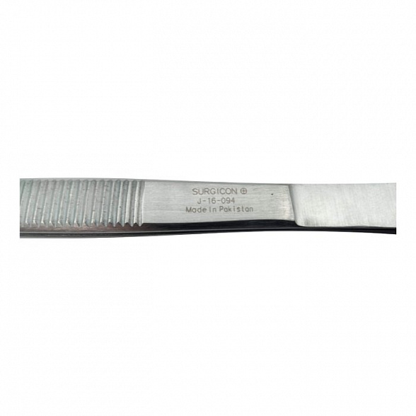 Пинцет для электрокоагуляции с зубчиком ПХ 200х1.3 Surgicon