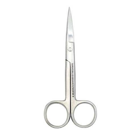 Ножницы с двумя острыми концами прямые, 140мм