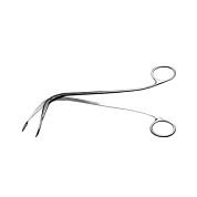 Щипцы гортанные для извлечения инородных тел изогнутые 200 мм