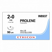 Шовный материал ПРОЛЕН 2/0, 90 см, синий Кол.-реж. 17 мм х 2, 1/2 Ethicon