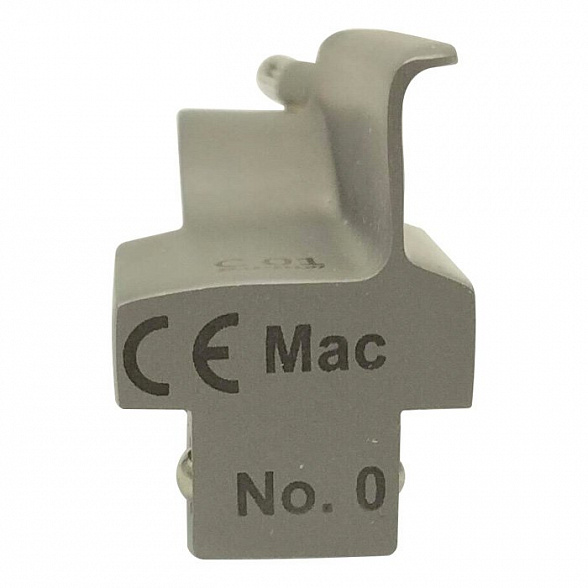 Клинок ларингоскопа Macintosh №0 C изогнутый (длина/высота, 79х13 мм) KaWe