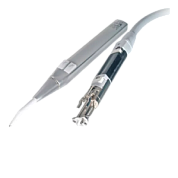 Minilight 3F - пистолет водa-воздух угловой в корпусе из нержавеющей стали со шлангом