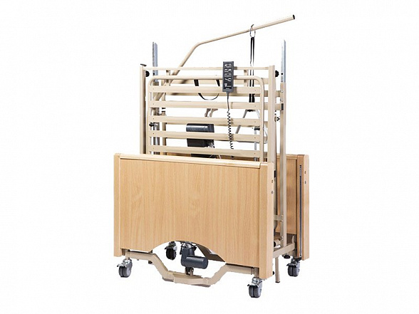 Кровать функциональная 4-х секционная электрическая LUNA X-low (в комплекте с матрасом) Vermeiren, Бельгия