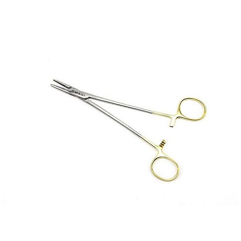 Иглодержатель сосудистый, армированный твердым сплавом, 180 мм ПТО Медтехника