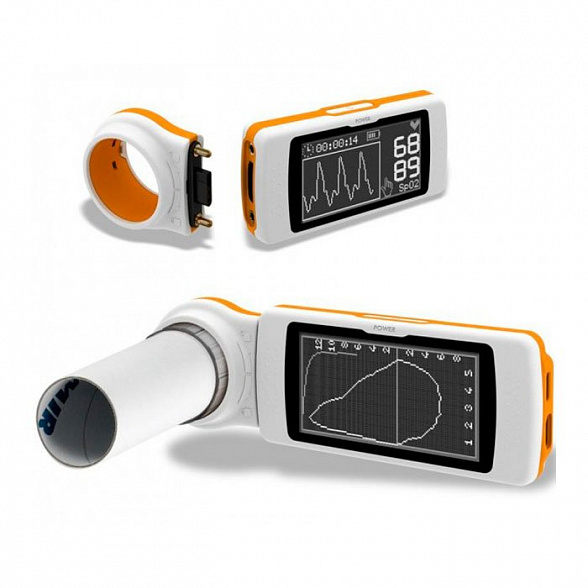 Spirodoc SpO2 портативный спирометр, MIR