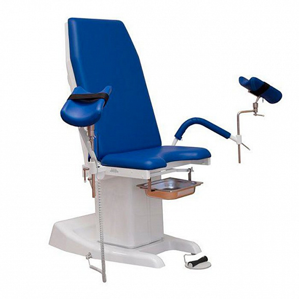 Кресло гинекологическое КГ-6  (ручной и ножной п/у, подколенники на электроприводе)