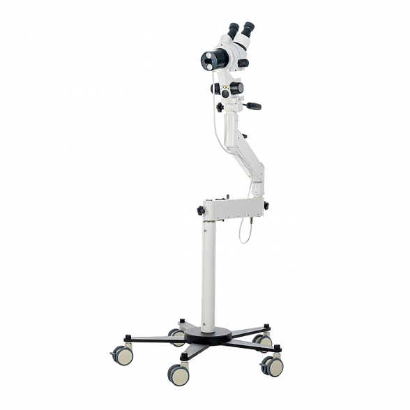 Кольпоскоп КС-02 «ZOOM Комфорт» вариант 302, консольный штатив, пятилучевое основание