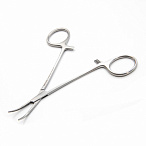 Зажим артериальный типа Mikro-Mosquito изогнутый, 12 см