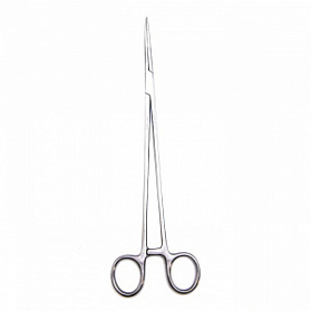 Зажим артериальный лигатурный с пологим изгибом Zenker, 285 мм
