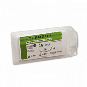 Шовный материал Стерилон М 3,5 (0) отрезки (240 см)