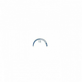 Игла хирургическая 15, серии G-504 полукруглая 1/2 Medicor