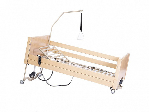 Кровать функциональная 4-х секционная электрическая LUNA X-low (в комплекте с матрасом) Vermeiren, Бельгия
