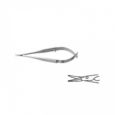 Ножницы с «лебединой шеей» по Клейману - Ваннасу S-5502