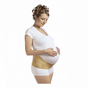 Бандаж эластичный для беременных модель 0601 размер 3 (бежевый)