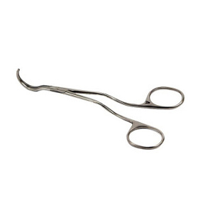 Диссектор с 2-м изгибом ручек (д/нов и детей р/в), 130 мм