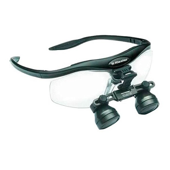 Бинокулярные лупы Hi-Res Galilean Riester, увеличение 3.0x, рабочее расстояние 46 см