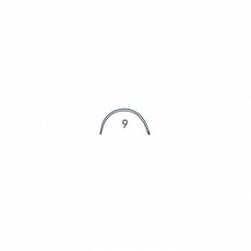 Игла хирургическая 9, серии PB-001 полукругая 1/2 окружности Medicor