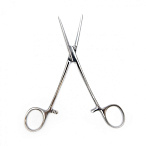 Зажим кровоостанавливающий, зубчатый, прямой №1, 165 мм. Surgiwell