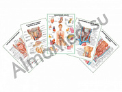 Комплект плакатов для кабинета эндокринолога глянцевый/ламинированный А1/А2 (глянцевый	A2)