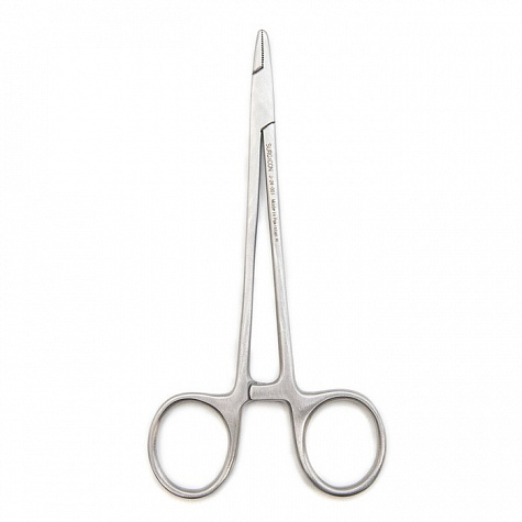 Иглодержатель прямой 12 см Derf