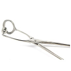 Зажим д/щек и губ с овальными губками, 177 мм