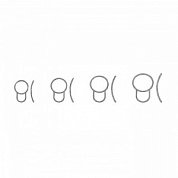 Склеродержатель № 5, 6, 7, 8 (комплект)