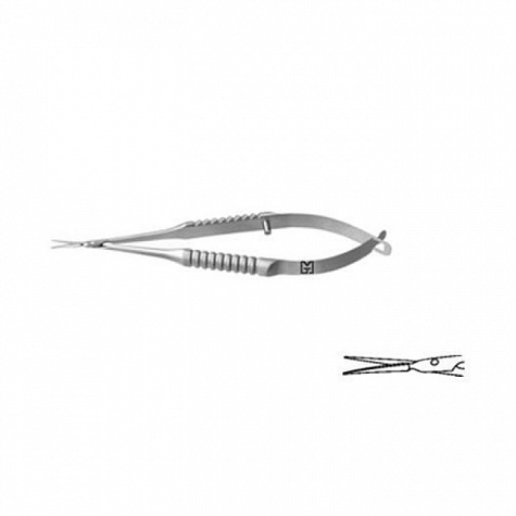 Ножницы для радужной оболочки по Макферсону - Ваннасу S-3103