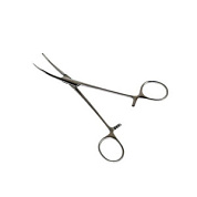 Зажим Rochester Pean изогнутый 160 мм (Зажим к/о, зубчатый, изогнутый № 1, 160 мм Sammar