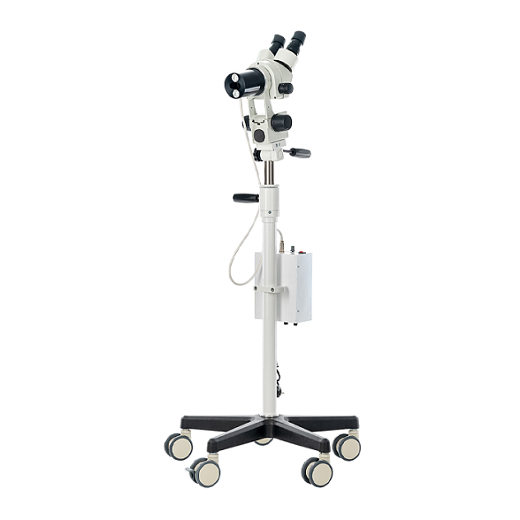 Кольпоскоп КС-02 «Эконом» вариант 201, прямой штатив, пятилучевое основание