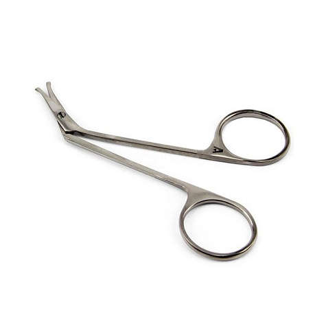 Ножницы глазные д/мышц горизонт. Изогнутые, 106 мм