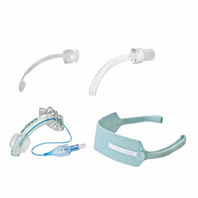 KAN-трахеостомическая трубка с манжетой, фенестрированная, набор, размер 8, Sumi