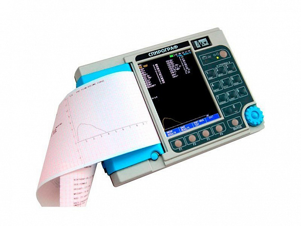 Спирограф СМП-21/01-"Р-Д"  НПП Монитор, Россия (с внешним лазерным принтером и дополнительными аксессуарами)