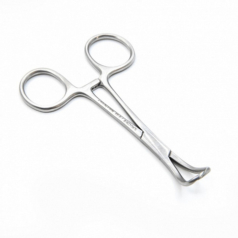 Зажим для операционного белья (цапка) по Бекгаузу, 11 см / 4