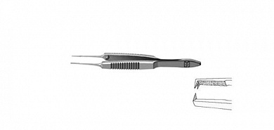 Пинцет роговичный по Бонну F-1421