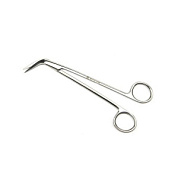 Ножницы сосудистые изогнутые под углом 45, 160 мм ПТО Медтехника