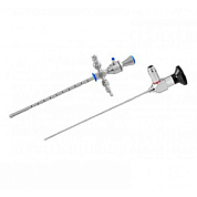 Цистоуретроскоп детский диагностический с инструментальным каналом  (ствол 9,5 Ш, инструментальный канал 3 Ш; оптика D=1,9 мм, L=188 мм)