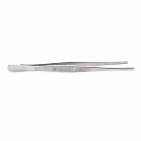 Пинцет хирургический,зубчатый,стандартный,соотношение зубцов 1:2   180мм