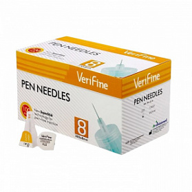 Иглы Verifine 30G (0,30 х 8,0мм) № 100