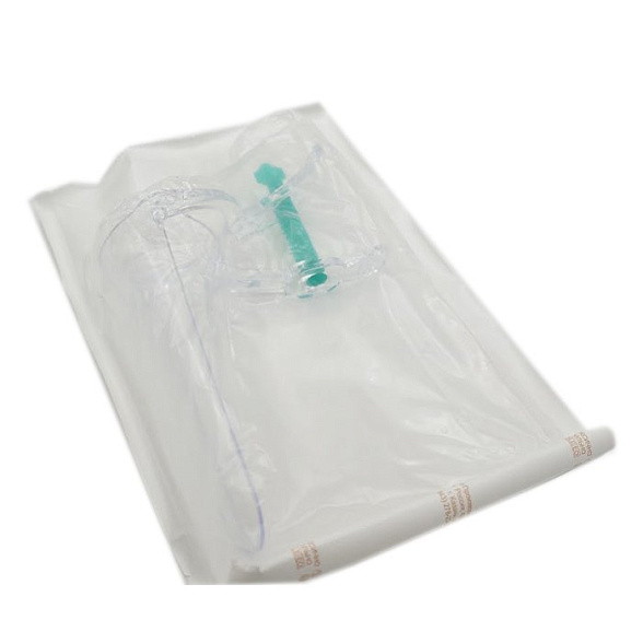 Зеркало гинекологическое полимерное по Куско №3 (L) прозрачное с центральным поворотным фиксатором одноразового использования стерильное