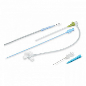 Интродьюсер кардиологический для лучевой артерии, 7F, 110 мм проводник - 018, 45 см, прямой, Balton