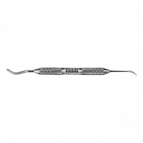 Двухсторонняя серповидная гладилка CLASSIC F (арт 1302F) FABRI