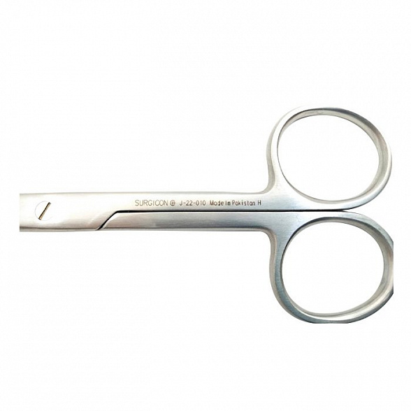 Ножницы с одним острым концом прямые детские 125мм