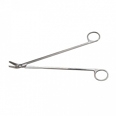 Ножницы сосудистые изогнутые под углом 60, 160 мм ПТО Медтехника