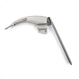 Клинок ларингоскопа FLAPLIGHT №2 F. O. с подвижным наконечником, со сменным световодом KaWe