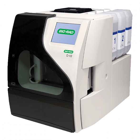 Анализатор для определения гликозилированного гемоглобина D-10