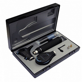 Офтальмоскоп ri-scope® L ото L3/офт L2, LED 3,5 В/230 В, штекерная рукоятка для аккум 10692, Riester